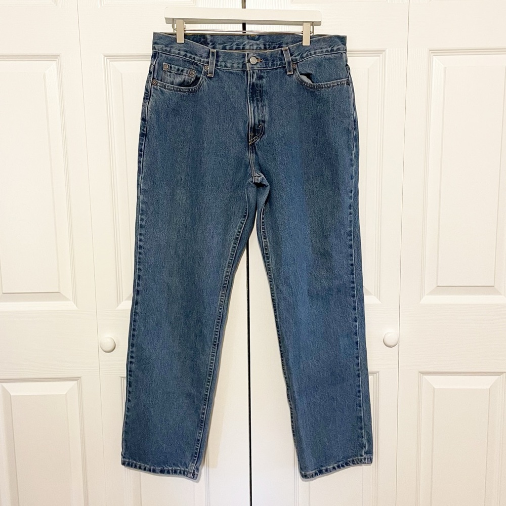 Vintage Levi’s 505 Jeans Size 16 Slouchy Fit Lower Rise Straight Leg 90s Dad